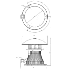 SIRENA - MINICELEREST  sirena elettromeccanica piccola suono lineare 101db IP43 V24ACDC