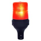 SIRENA - STR LED86 S, luce versione 86 led, luce verticale, IP65, V240ACDC, base asta NERA