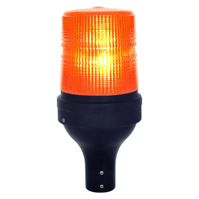 SIRENA - STR LED86 S, luce versione 86 led, luce verticale, IP65, V240AC, base asta NERA