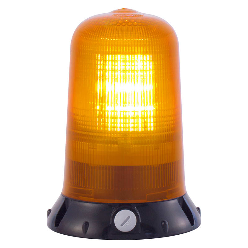 SIRENA - ROTALLARM HD xeno ARANCIONE, luce a flash, luce allo Xeno, IP65, V110AC, base NERA
