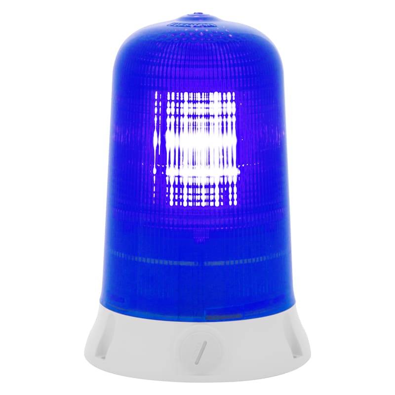 SIRENA - ROTALLARM S xeno BLU, luce a flash, luce allo xeno, IP65, V110AC, base GRIGIA