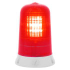 SIRENA - ROTALLARM S xeno ROSSO, luce a flash, luce allo xeno, IP65, V110AC, base GRIGIA