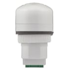 SIRENA - P40 A buzzer piezoelettrico suono continuo 70db, IP65 V12/24ACDC base GRIGIA
