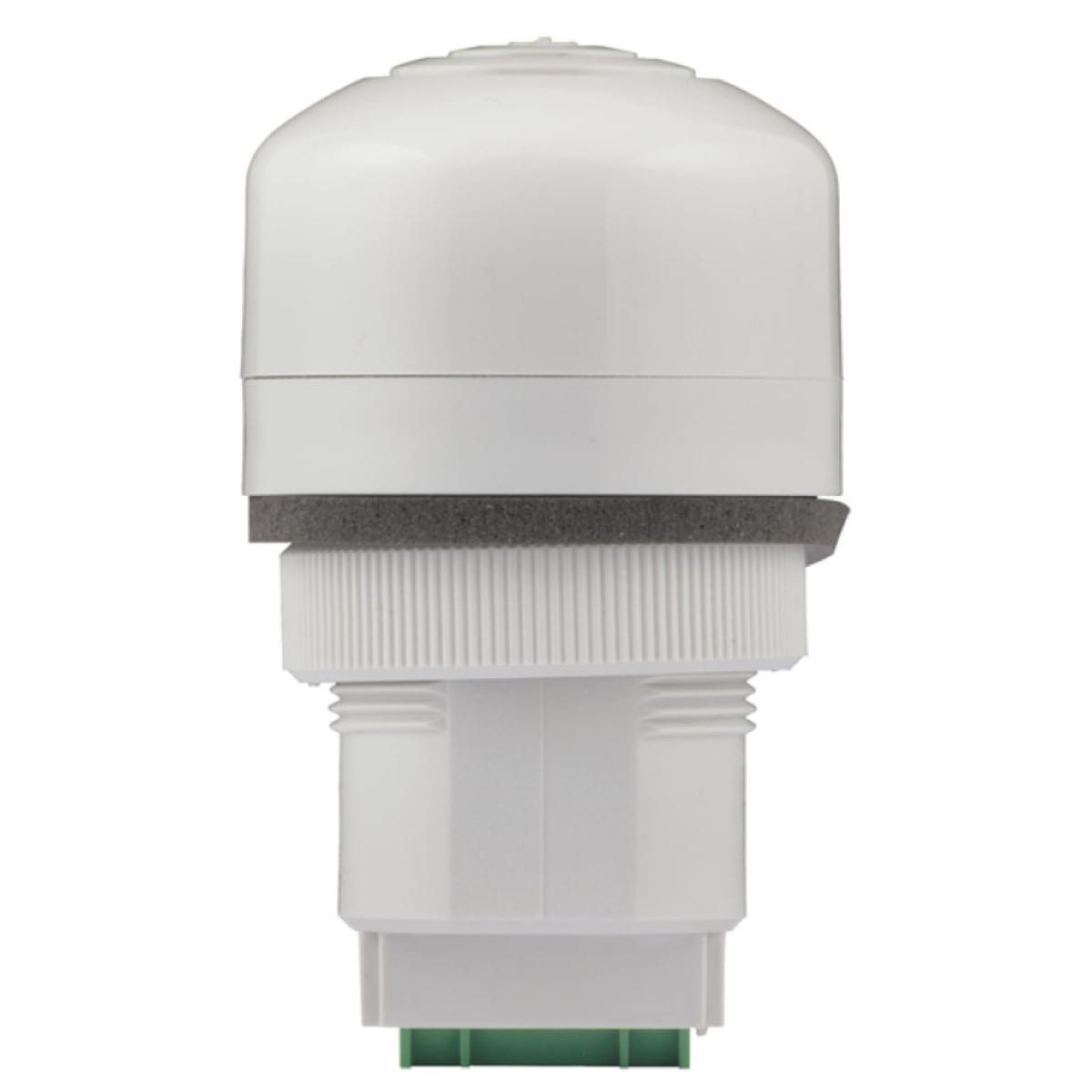 SIRENA - P40 A buzzer piezoelettrico suono continuo 70db, IP65 V12/240AC base GRIGIA