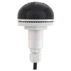 SIRENA - BUZZER AD INCASSO P50 A LED  92DB IP65 NERO 12/24VCACC MULTIFUNZIONE P-C M12