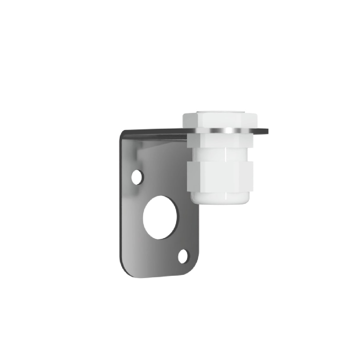 SIRENA - Staffa in acciaio INOX con adattatore M12 | 8 poli 