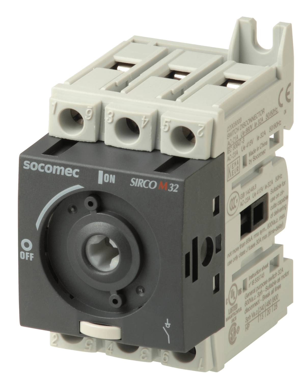 SOCOMEC ELETTROTECNICA - SIRCO M1 3X32A