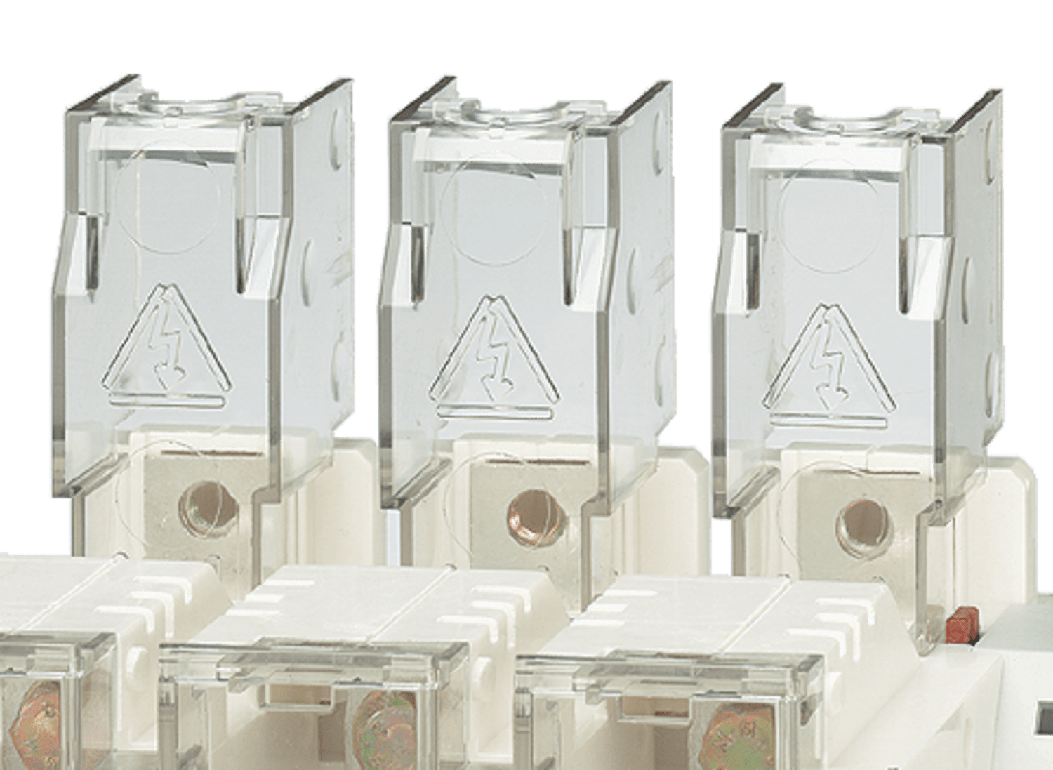 SOCOMEC ELETTROTECNICA - COPRIMORSETTI (1 PEZZO) - 4P - A MONTE/A