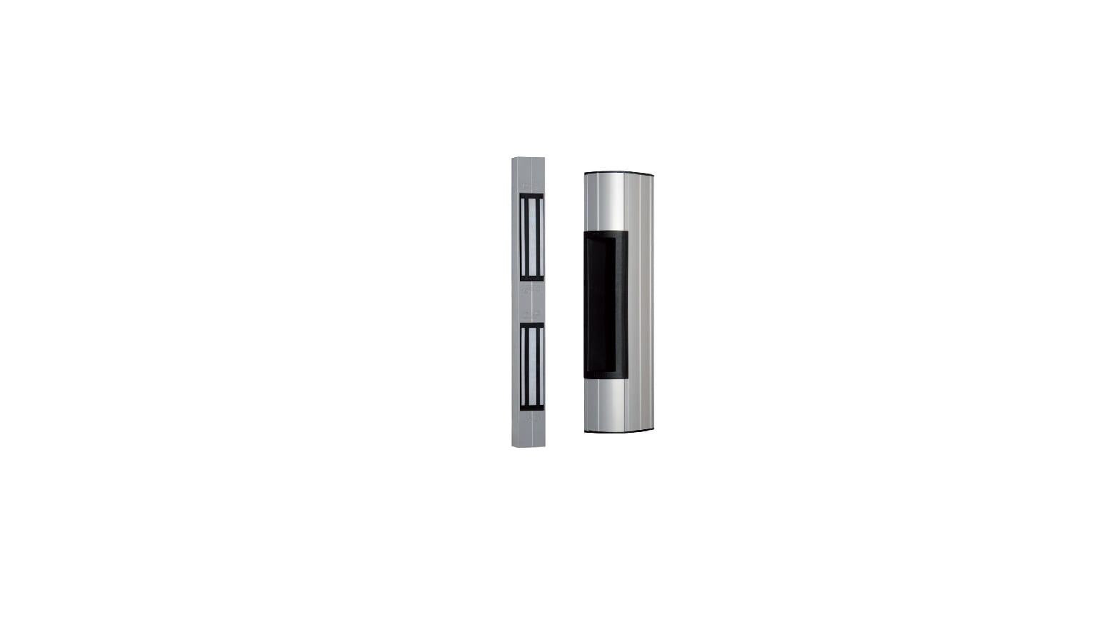 CDVI - Profilo alluminio 2500mm con maniglia, 2 elettromagneti 300kg e sensore di stato, Ref F0519000007. NFS 61