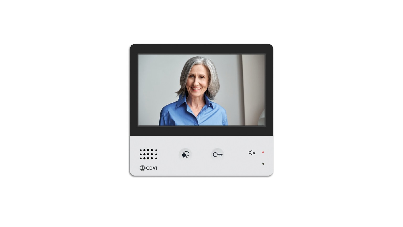 CDVI - Video citofono digitale 2 fili con monitor TFT 7,0 touch screen, Ref E1101000003