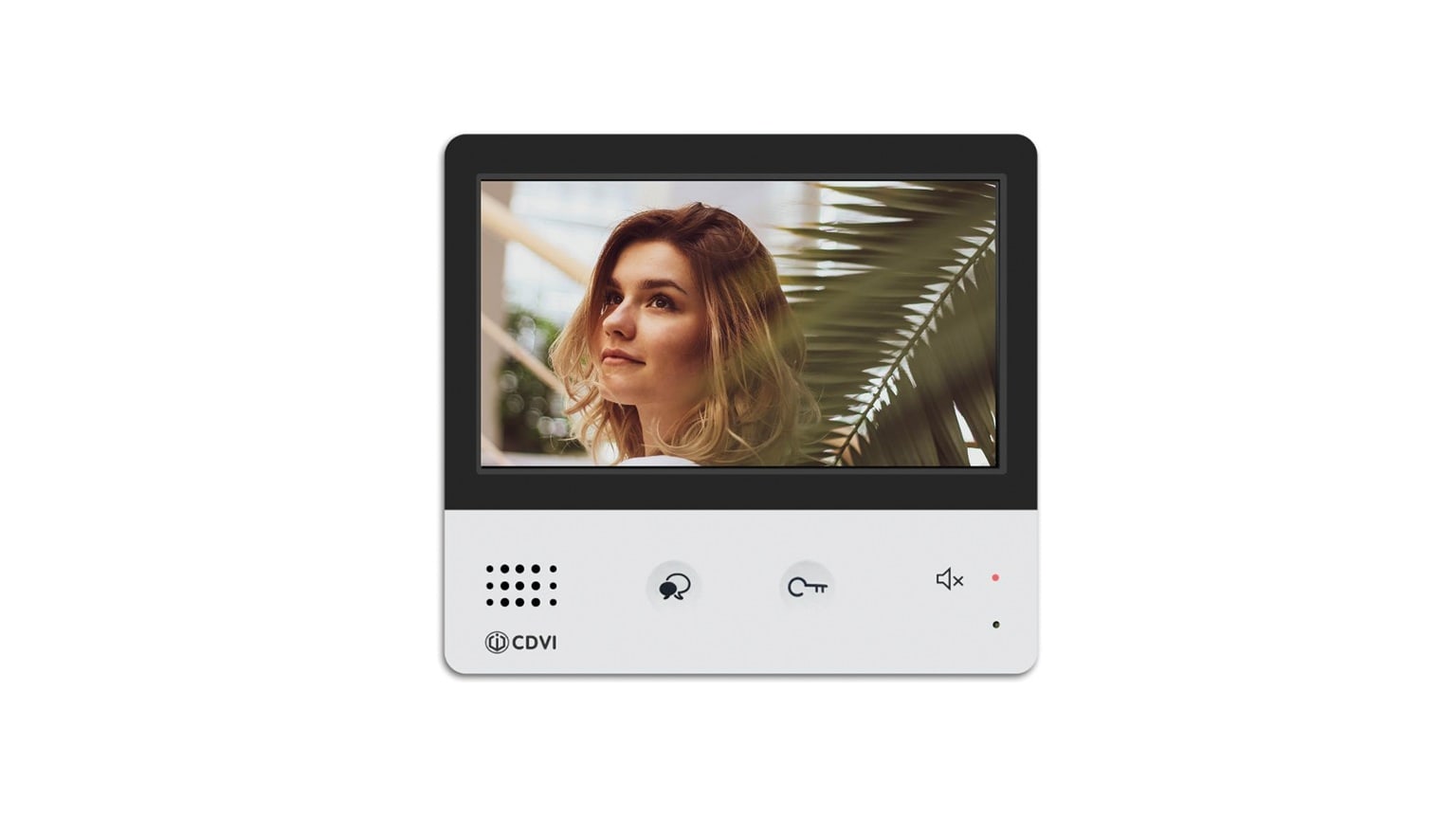 CDVI - Monitor TFT 7,0 per video citofonia IP, riferimento E1101000005, touch screen, porta RJ