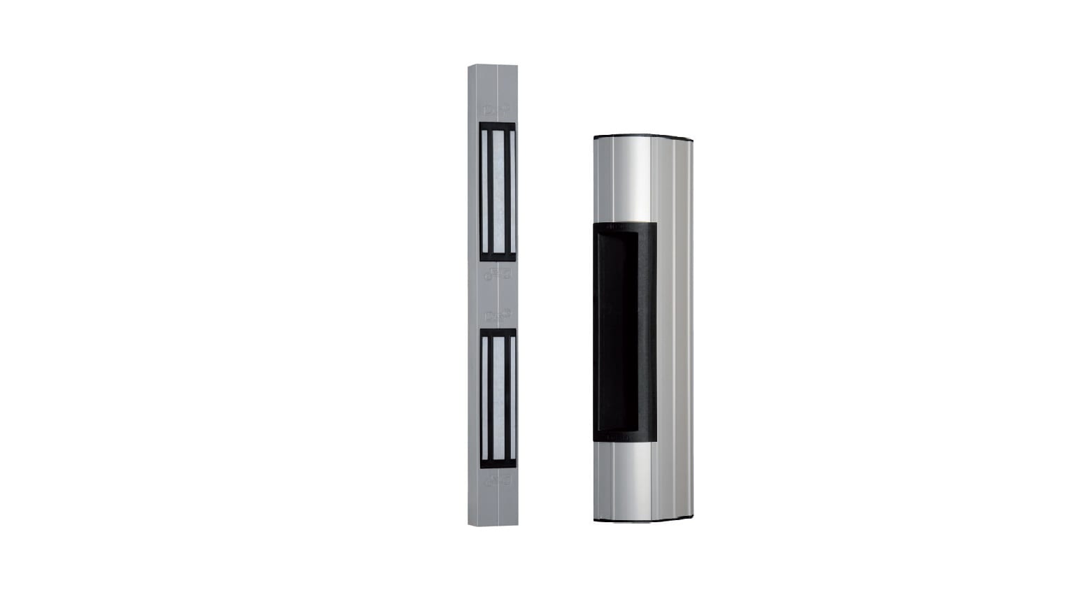 CDVI - Profilo in alluminio con maniglia, elettromagneti 2x300 kg, sensore di stato, reed. Ref: F0519000024