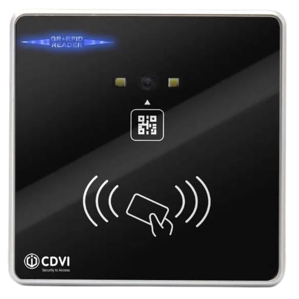 CDVI - Lettore 13,56 mhz con qr-code protocollo wiegand da collegare a centrali a22 e a22k, ref cdvqr36m