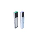 CDVI - Fermo elettromagnetico da applicare resistente al fuoco, ritenuta 300 kg, sensore di stato, 12/24VDC, reed