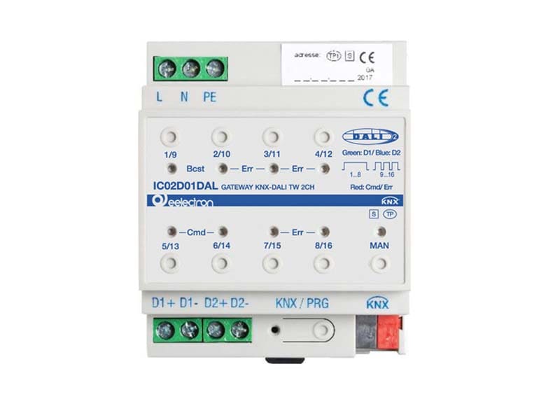 EELECTRON - KNX DALI GATEWAY 2 CANALI