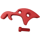 F.A.C.A.L. - GANCIO ROSSO SIC. PEDANA QUADRA C/PERNO