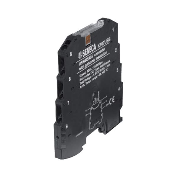 SENECA - CONV/ISOL RS485/USB5 ALIM 19-30VDC 6.2MM