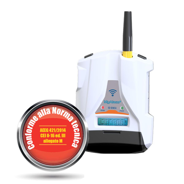 SENECA - MYALARM2 CEI-0-16 ANT STILO ALIM EXT 220