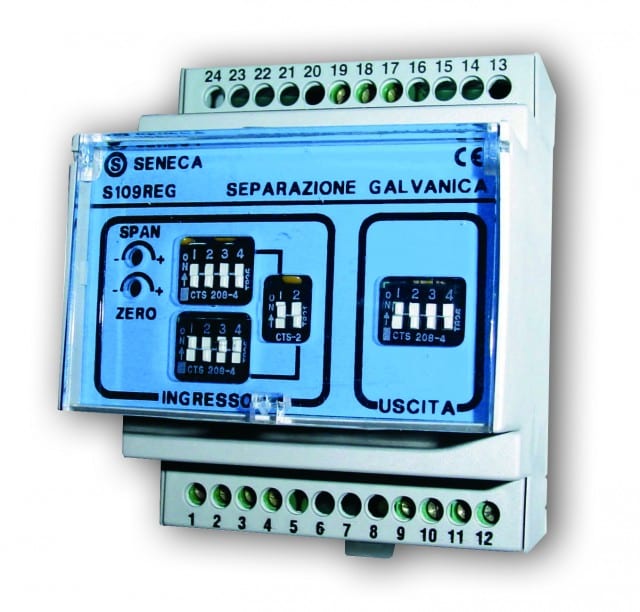 SENECA - CONV/ISOL V(200VDC)-I / V-I ALIM 115/230