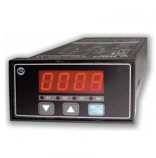 SENECA - INDIC 4DIG 1AI UNIV 1AO+4NPN RS485 24VAC