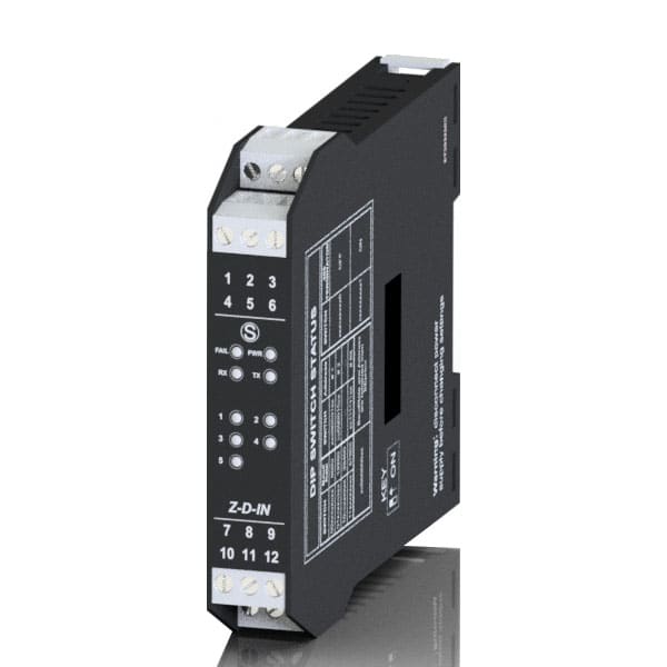 SENECA - MODULO 5DI/RS485 ALIM 12-24VDC/AC 17.5MM
