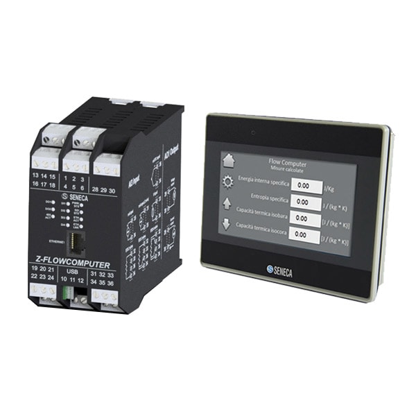 SENECA - FLOW COMPUTER DI PROCESSO HMI 4.3'