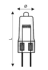 WIMEX - UV-S BISP. G4 6V 5W-