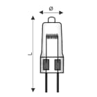 WIMEX - UV-S BISP. G4  24V 10W-