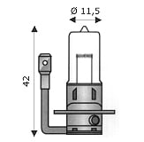 WIMEX - ALOG. H3 11.5X42 12V 55W