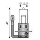WIMEX - ALOG. H3 11.5X42 12V  55W