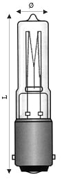 WIMEX - AL.UV-S TUB.BA15D 230V 53WEUP