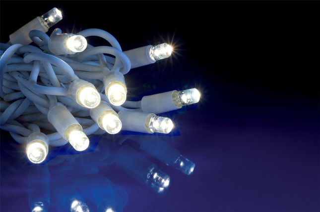 WIMEX - STRINGA 24V BIA 60LED WARM