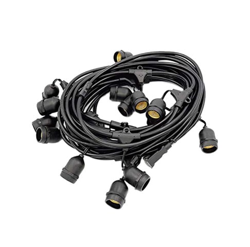 WIMEX - FEST E27 10PEND NERO 10MCONN-