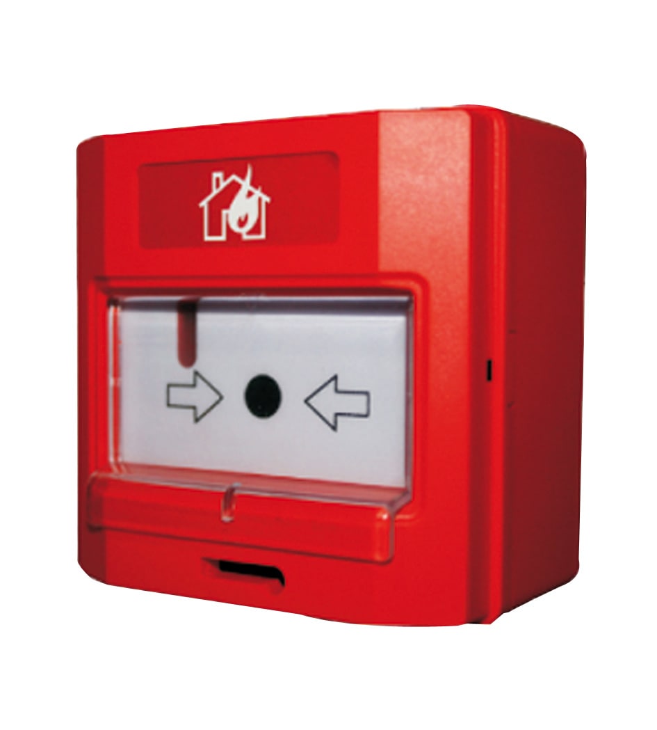 STS ELETTRONICA - PULSANTE MANUALE CONVENZIONALE CON CHIAV