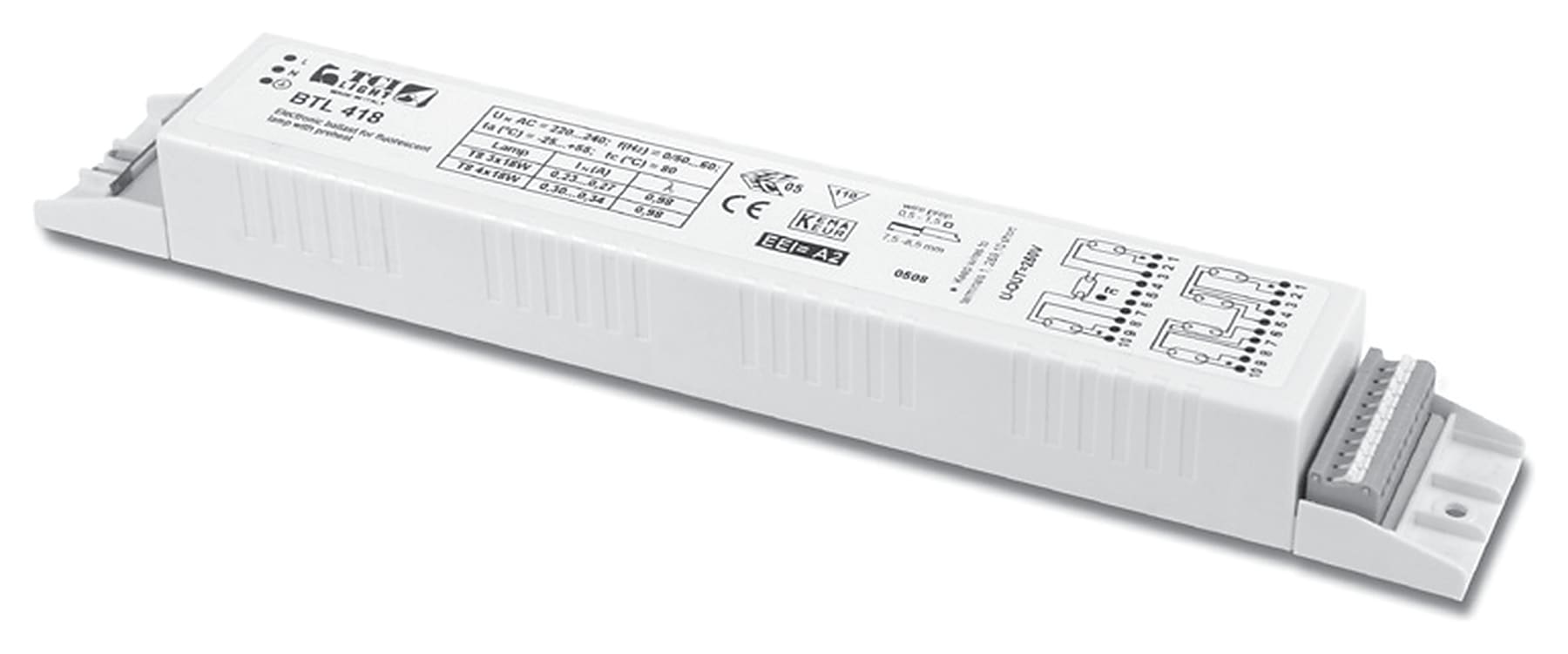 TCI - BTL 418 BALLAST ELETTRONICO