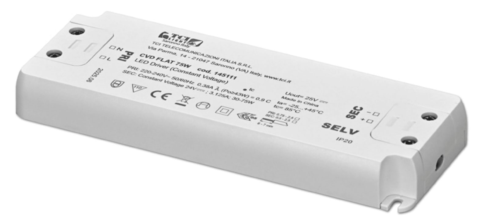 TCI - CVD FLAT 150W 24V
