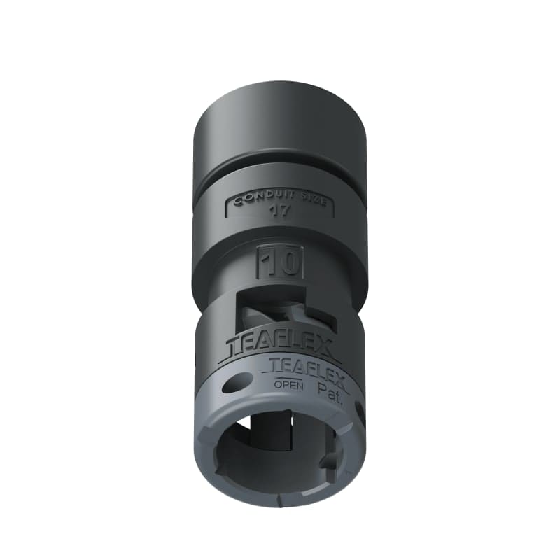 TEAFLEX - RACC.ADATTATORE NERO IP66 1710