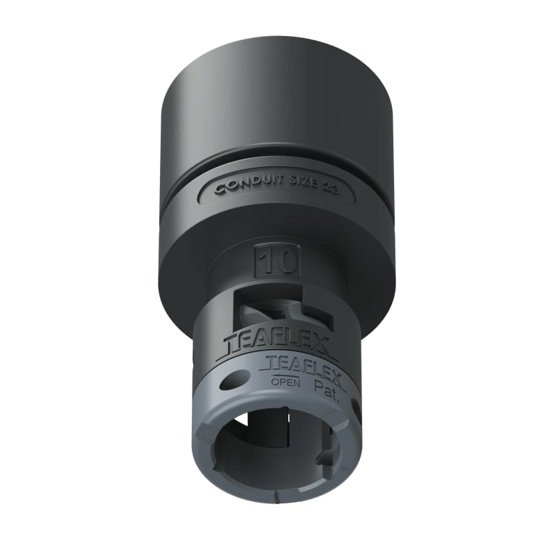 TEAFLEX - RACC.ADATTATORE NERO IP66 2310