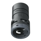 TEAFLEX - RACC.ADATTATORE NERO IP66 2923