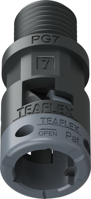 TEAFLEX - RACC.NERO   IP66 SM07  PG07