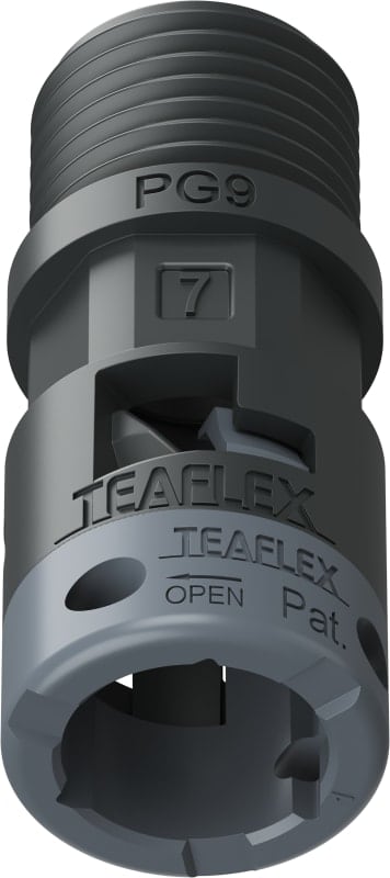 TEAFLEX - RACC.NERO   IP66 SM07  PG09