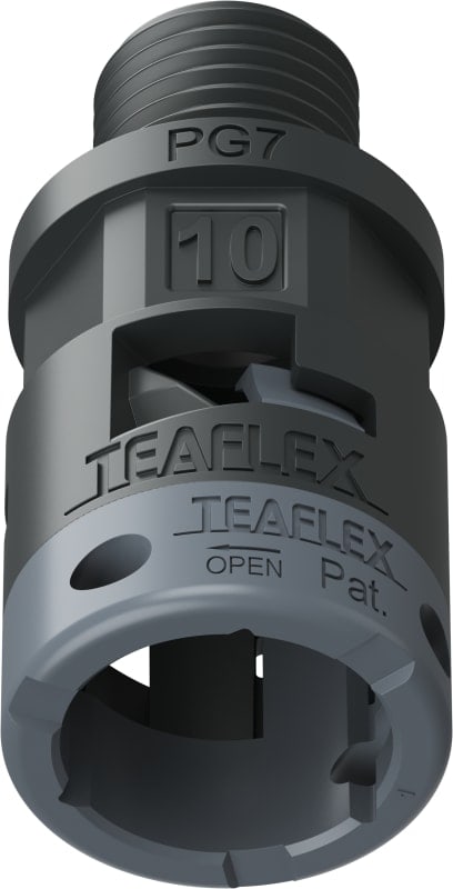TEAFLEX - RACC.NERO   IP66 SM10  PG07