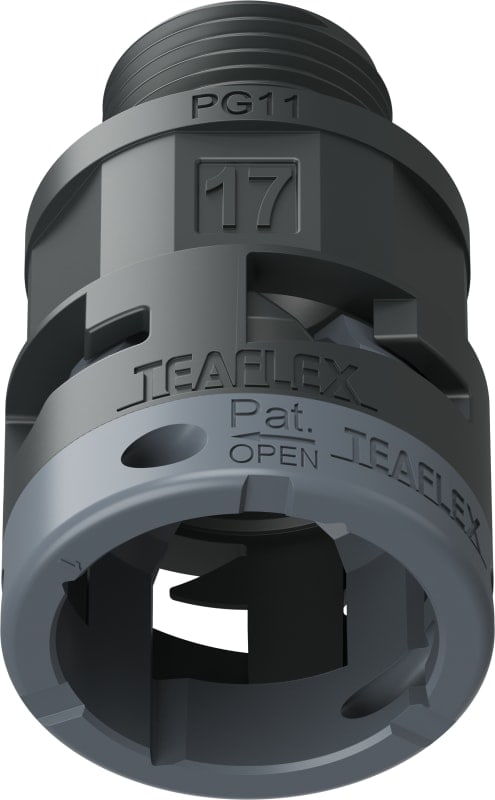 TEAFLEX - RACC.NERO   IP66 SM17  PG11