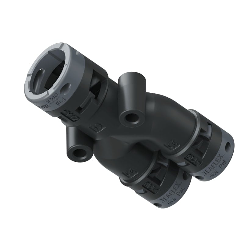 TEAFLEX - RACC. Y NERO   IP66 12-10-10