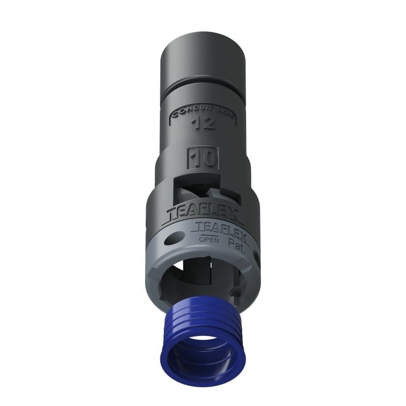 TEAFLEX - RACC.ADATTATORE NERO IP68 1210