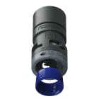 TEAFLEX - RACC.ADATTATORE NERO IP68 2317