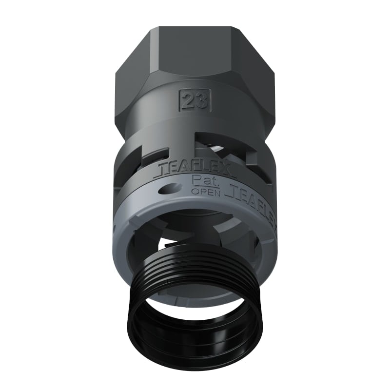 TEAFLEX - FEMMINA IP68 SF23 PG21   NERO