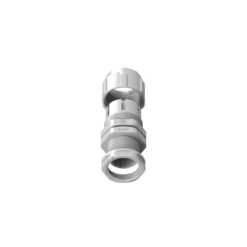 TEAFLEX - RACCORDO GLM20    3/4' RAL7035
