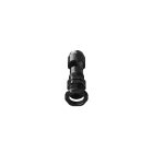 TEAFLEX - RACCORDO GLM10B   1/2'  NERO