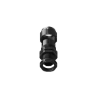 TEAFLEX - RACCORDO GLM20 M25X1,5  NERO